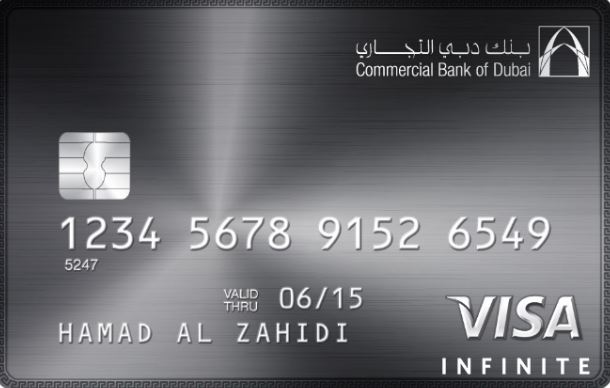 Commercial Bank Of Dubai Visa Infinite Credit Card Search Compare 