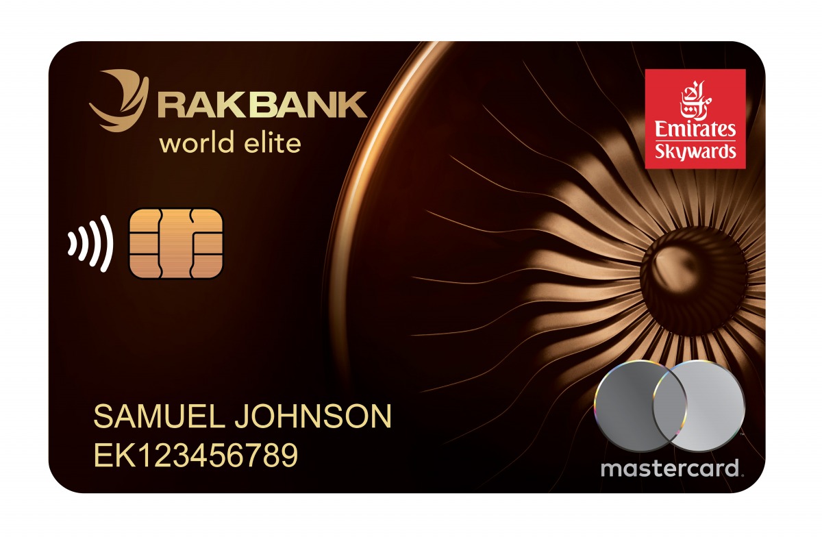RAK Bank - Emirates Skywards World Elite Credit Card